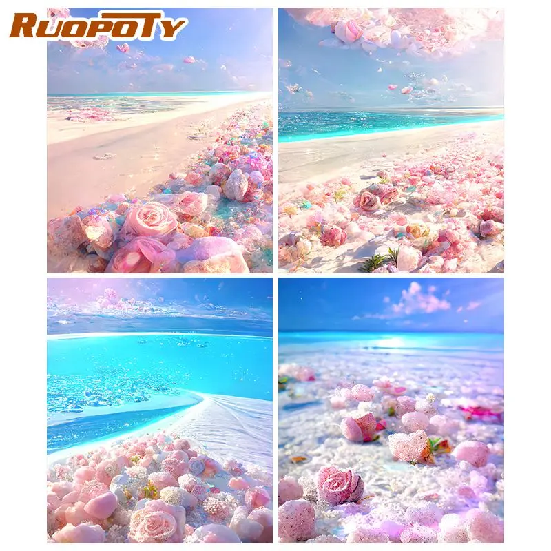 RUOPOTY Diy Painting By Numbers Flower Beach Full Kits Gift Painting By Number Painting Wall Decor
RUOPOTY Diy Painting By Numbers Flower Beach Full Kits Gift Painting By Number Painting Wall Decor