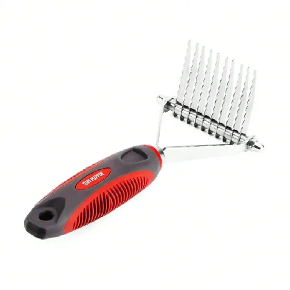 Dog Undercoat Rake Tool | Easily & Safely Remove Dead, Matted Or Knotted Hair | Ergonomic Dematting Comb For Thick Coats | Non-Slip Handle Provides Precision Control Against Knots,27765934
Dog Undercoat Rake Tool | Easily & Safely Remove Dead, Matted Or Knotted Hair | Ergonomic Dematting Comb For Thick Coats | Non-Slip Handle Provides Precision Control Against Knots,27765934