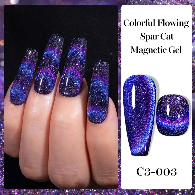 YOKEFELLOW 7ml Reflective Cat Magnetic Gel Nail Polish Glitter Vernis Semi Permanent Soak Off Magnetic UV Nail Art Gel Varnish
YOKEFELLOW 7ml Reflective Cat Magnetic Gel Nail Polish Glitter Vernis Semi Permanent Soak Off Magnetic UV Nail Art Gel Varnish