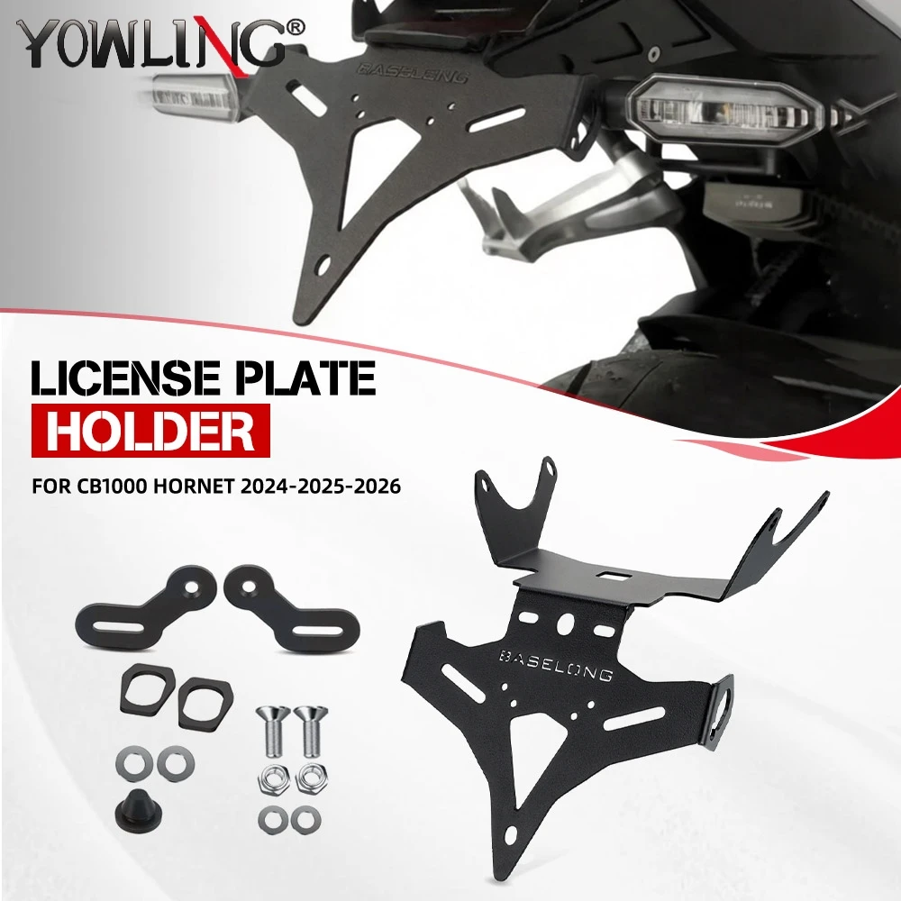 For HODNA CB1000 Hornet 2024-2025-2026 CB 1000 cb1000 hornet Motorcycle Accessories License Number Plate Holder Frame Bracket
For HODNA CB1000 Hornet 2024-2025-2026 CB 1000 cb1000 hornet Motorcycle Accessories License Number Plate Holder Frame Bracket