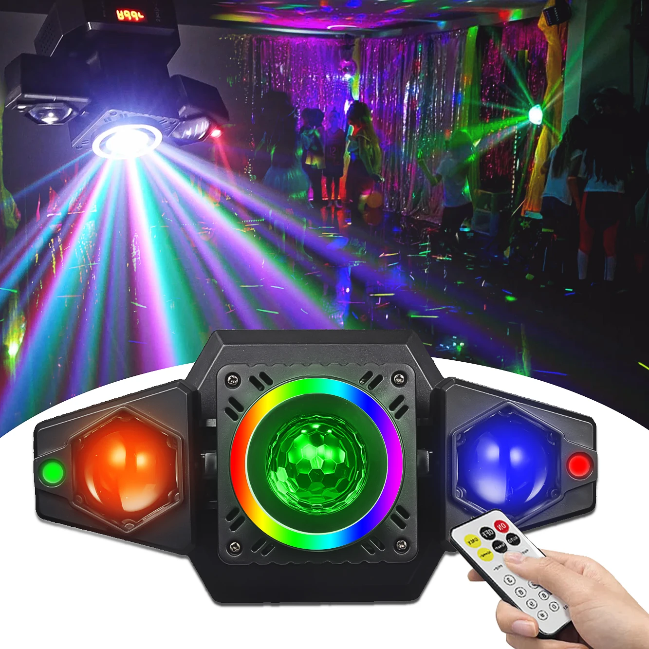 New! Budget-friendly Disco Magic Ball Indoor RGBW Remote Dj Club Bar Equipment Sound Activated Holiday Decoration Party Laser
New! Budget-friendly Disco Magic Ball Indoor RGBW Remote Dj Club Bar Equipment Sound Activated Holiday Decoration Party Laser