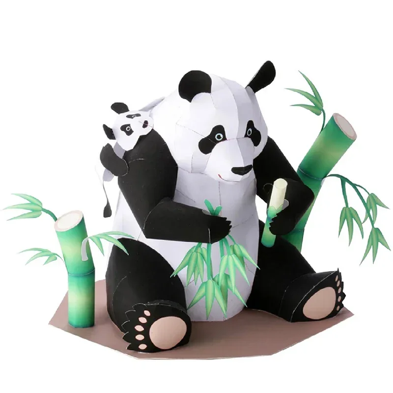 Гигантская панда, оригами, мини-3D сложенная бумажная модель, фигурка животного из бумаги, сделай сам, для детей и взрослых, игрушки ручной работы QD-310 
Гигантская панда, оригами, мини-3D сложенная бумажная модель, фигурка животного из бумаги, сделай сам, для детей и взрослых, игрушки ручной работы QD-310