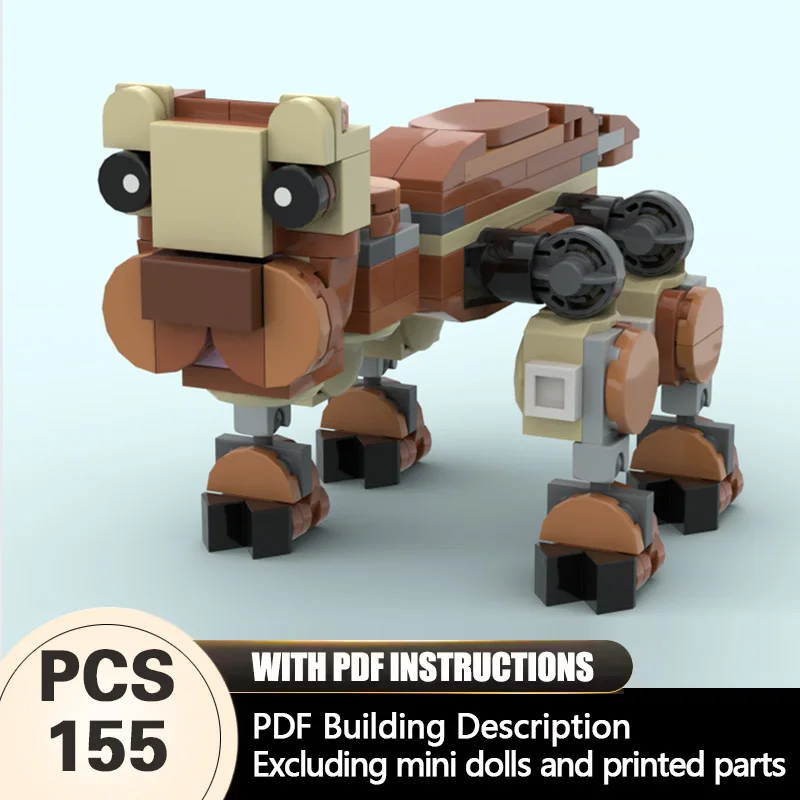 Creators Animal Series Model MOC Building Bricks Small Wombat Modular Technology Gifts Holiday Assemble Children Toys Suit
Creators Animal Series Model MOC Building Bricks Small Wombat Modular Technology Gifts Holiday Assemble Children Toys Suit