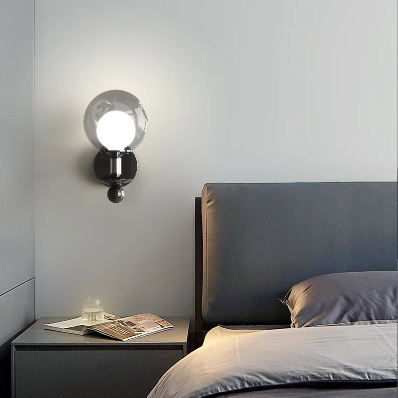 Home Indoor Black Led Wall Light for Bedroom Bedside Decoration Wall Lamp Living Room Dining Room Kitchen Sconce Wandlamp Glass
Home Indoor Black Led Wall Light for Bedroom Bedside Decoration Wall Lamp Living Room Dining Room Kitchen Sconce Wandlamp Glass