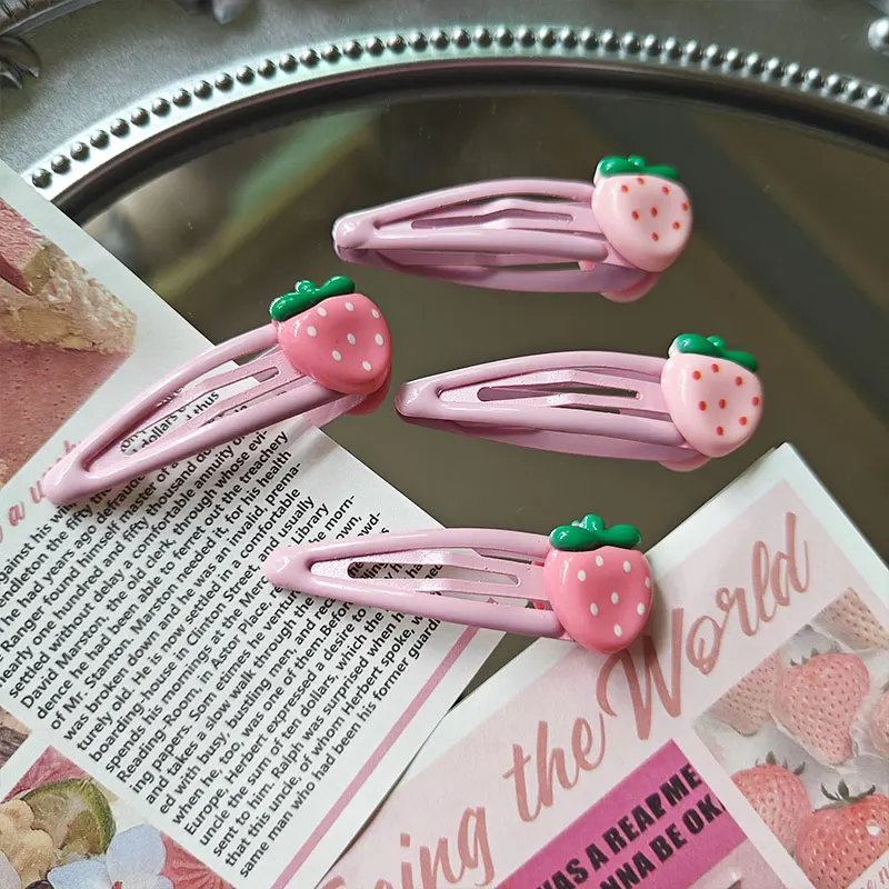 Strawberry Hair Clip Valentine's Day Gift Cute BB Clip Bangs Broken Hair Hairpin Sweet Girl Hair Accessories Y2k Korean Headwear
Strawberry Hair Clip Valentine's Day Gift Cute BB Clip Bangs Broken Hair Hairpin Sweet Girl Hair Accessories Y2k Korean Headwear