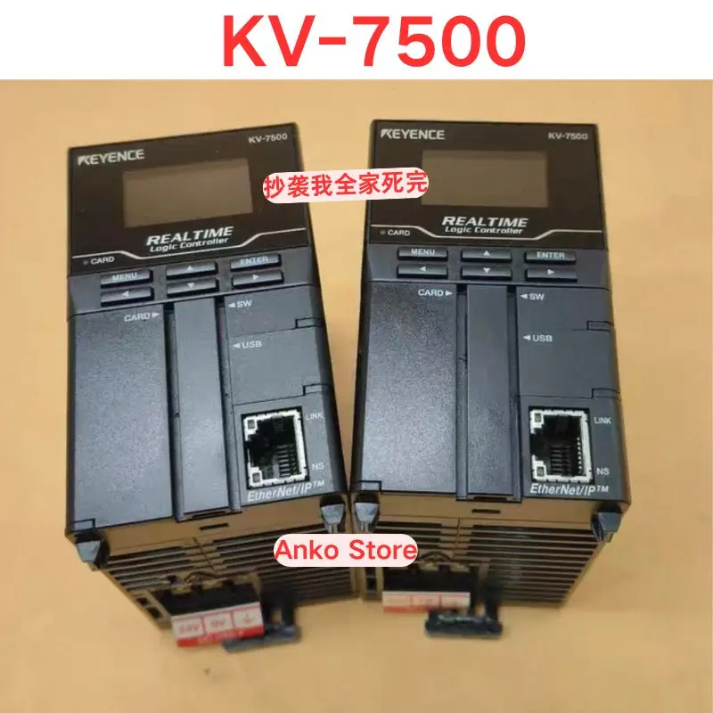 Second-hand test OK ,KV-7500 PLC controller
Second-hand test OK ,KV-7500 PLC controller