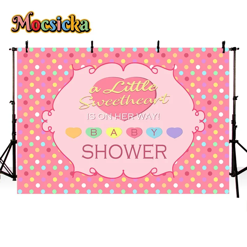 Mocsicka Cute Baby Show Photography Background Sweet Girl Birthday Party Pink Polka Dot Backdrop Cake Smash Photo Prop Studio
Mocsicka Cute Baby Show Photography Background Sweet Girl Birthday Party Pink Polka Dot Backdrop Cake Smash Photo Prop Studio