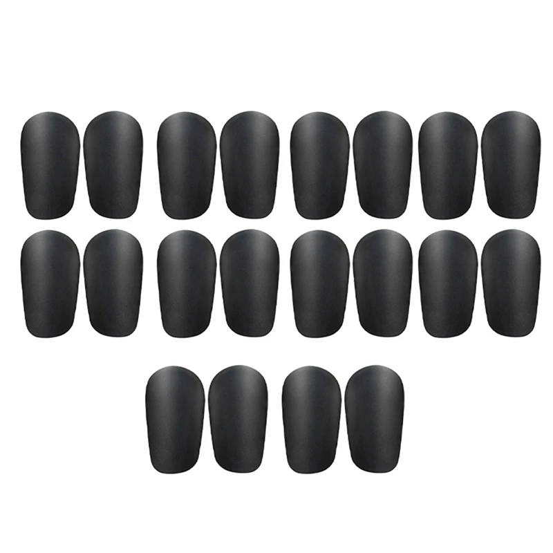 10Pcs Mini Football Shin Guards For Training, Black Wear-Resistant Shock-Absorbing Pads
10Pcs Mini Football Shin Guards For Training, Black Wear-Resistant Shock-Absorbing Pads
