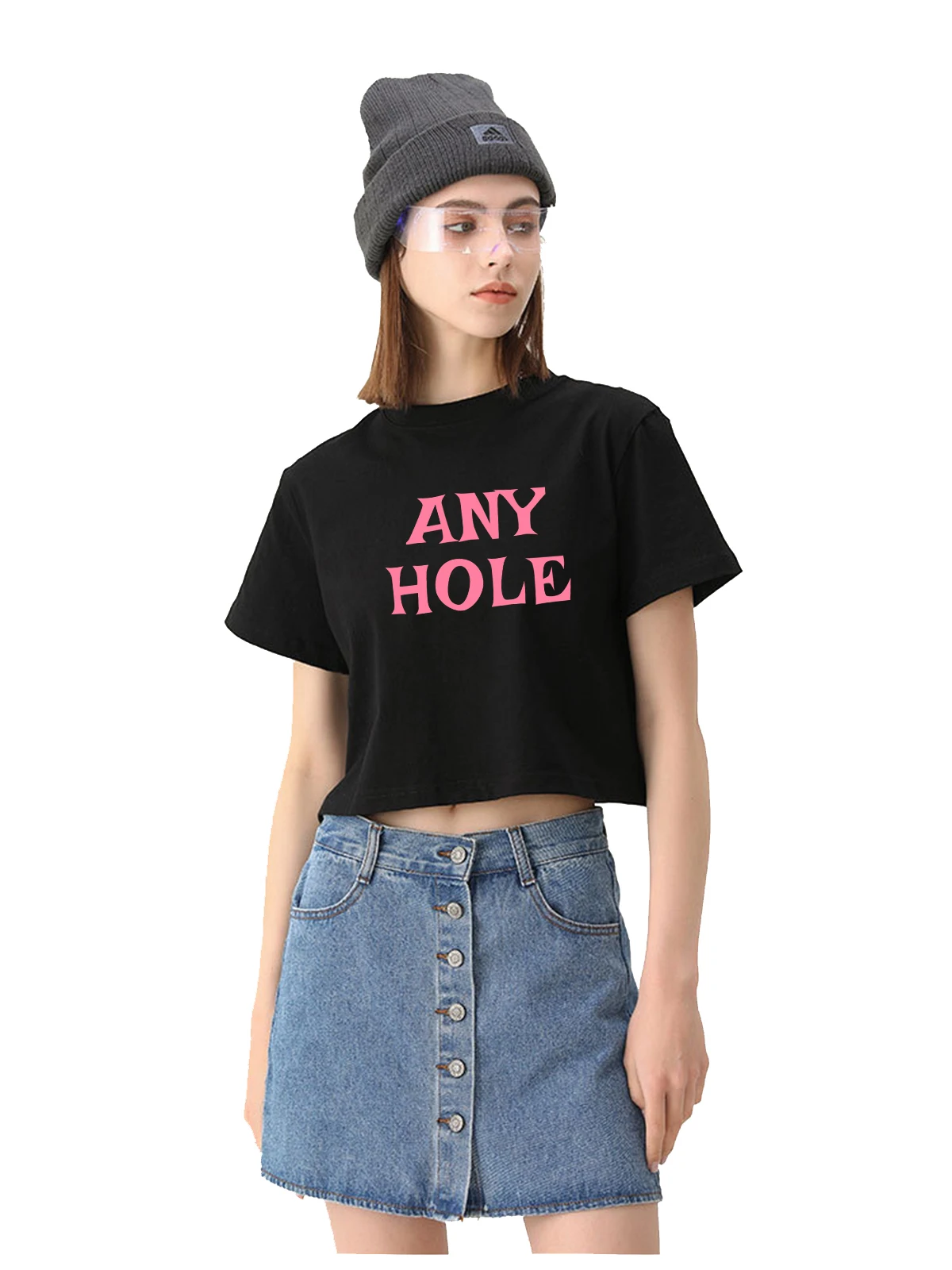 Any Hole Design Naughty Sexy Crop Tee Swinger Humorous Fun Flirting Style T-Shirt Hotwife Funny Submissive Training Tops
Any Hole Design Naughty Sexy Crop Tee Swinger Humorous Fun Flirting Style T-Shirt Hotwife Funny Submissive Training Tops