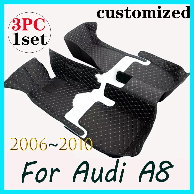 Автомобильные коврики для Audi A8 D3 4E 2006 ~ 2010, ковер, роскошный кожаный коврик, прочный ковер, внутренняя часть, защита от грязи, автомобильные аксессуары
Автомобильные коврики для Audi A8 D3 4E 2006 ~ 2010, ковер, роскошный кожаный коврик, прочный ковер, внутренняя часть, защита от грязи, автомобильные аксессуары