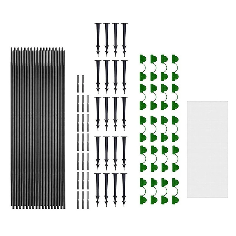 H7EA Garden Hoops for Row Cover Greenhouse Frame Garden Hoops Plastic Coated Hoops Rust-Free Grow Tunnel Support Hoops
H7EA Garden Hoops for Row Cover Greenhouse Frame Garden Hoops Plastic Coated Hoops Rust-Free Grow Tunnel Support Hoops