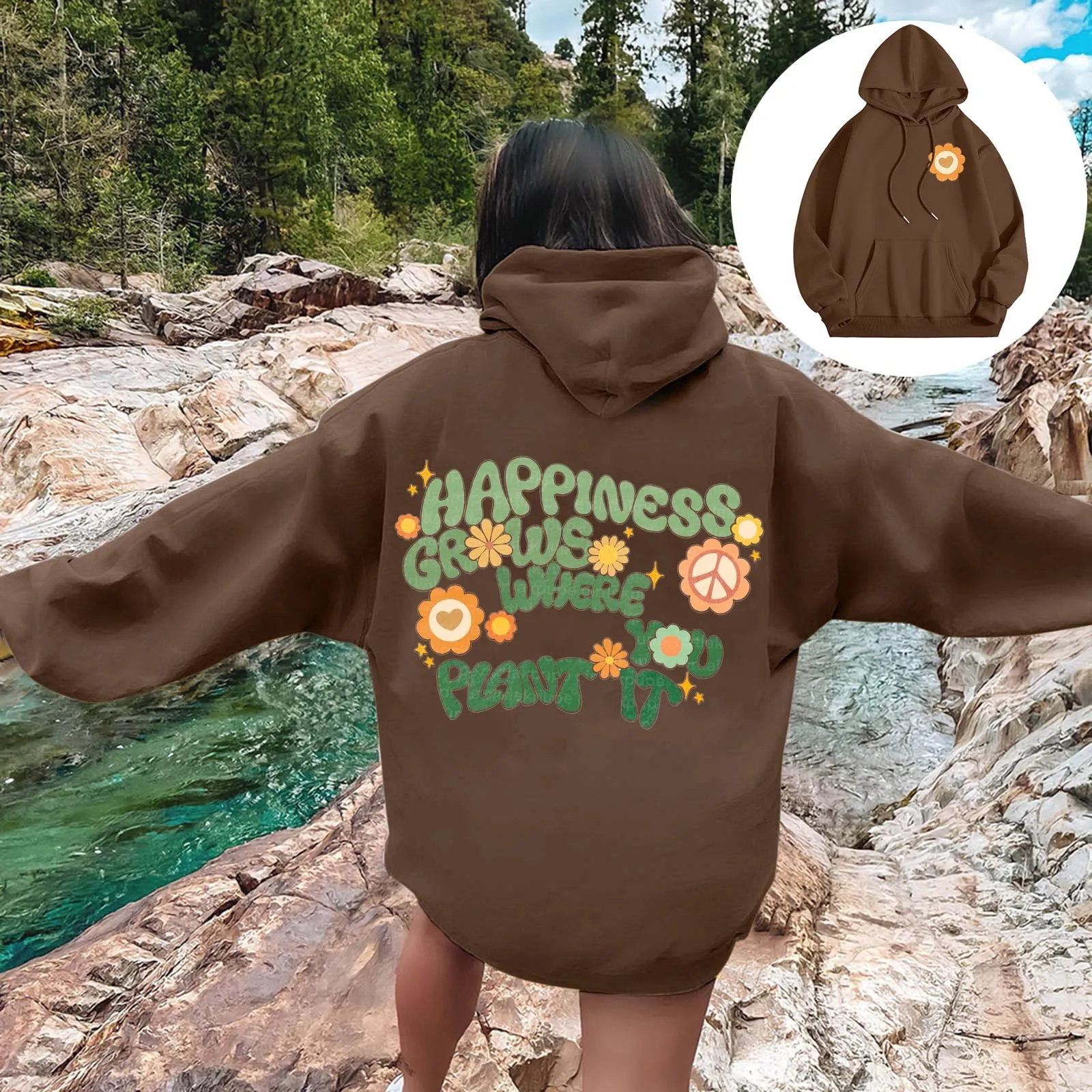 Ladies Fashion Letter Print Hoodie Print Hoodie Hoodie Casual Loose Top Loose Hooded Sweatshirt Women
Ladies Fashion Letter Print Hoodie Print Hoodie Hoodie Casual Loose Top Loose Hooded Sweatshirt Women