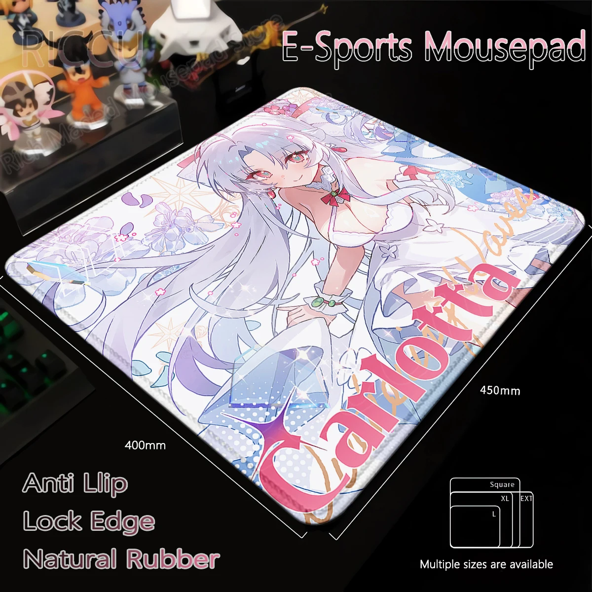 Wuthering Waves Carlotta Montelli Mouse Pad Cartoon Rubber Small Mousepad Desktop Pad Office Computer Keyboard E-sports Tablemat
Wuthering Waves Carlotta Montelli Mouse Pad Cartoon Rubber Small Mousepad Desktop Pad Office Computer Keyboard E-sports Tablemat