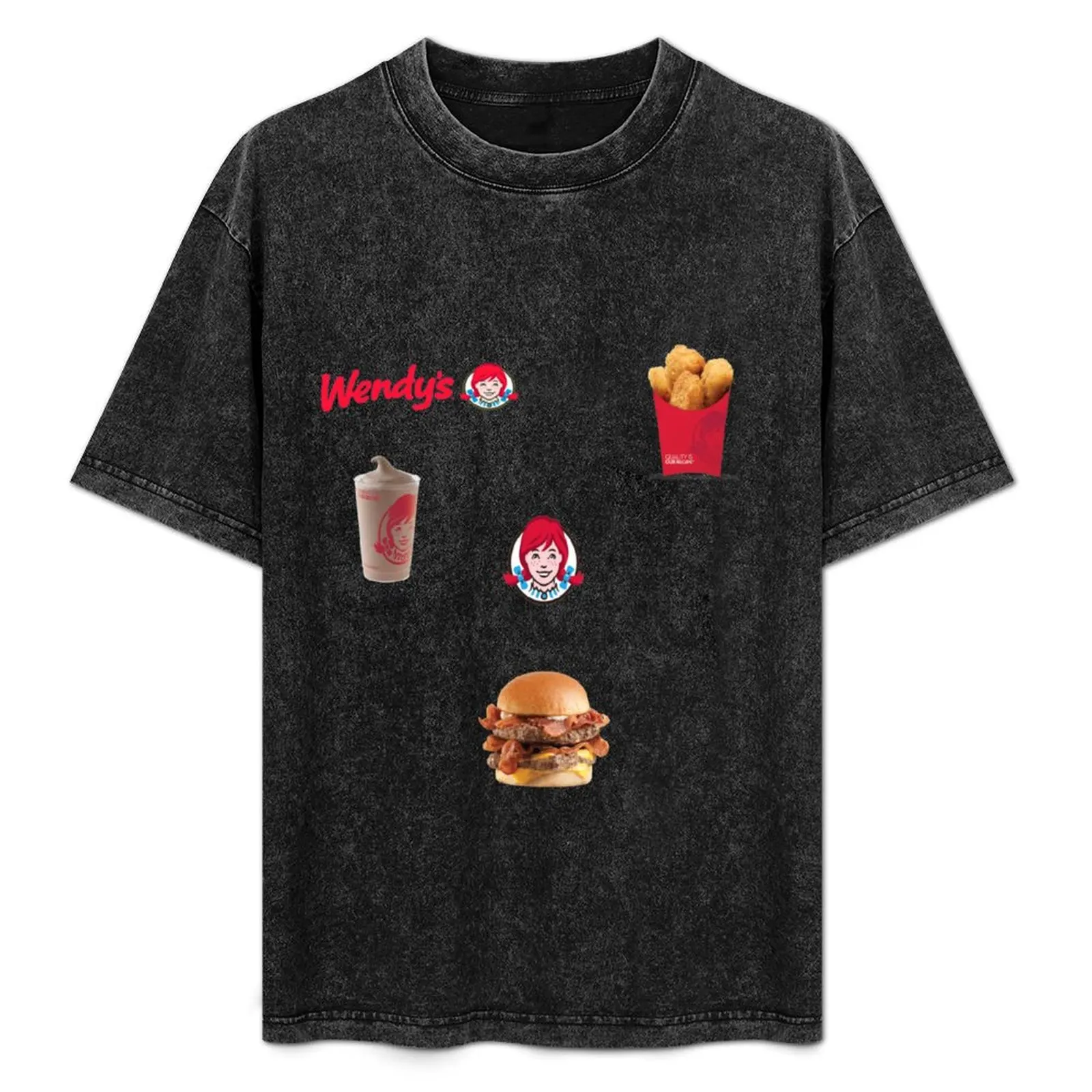 Wendy's Sticker Pack T-Shirt Plus Size Comfort Fit Tee
Wendy's Sticker Pack T-Shirt Plus Size Comfort Fit Tee