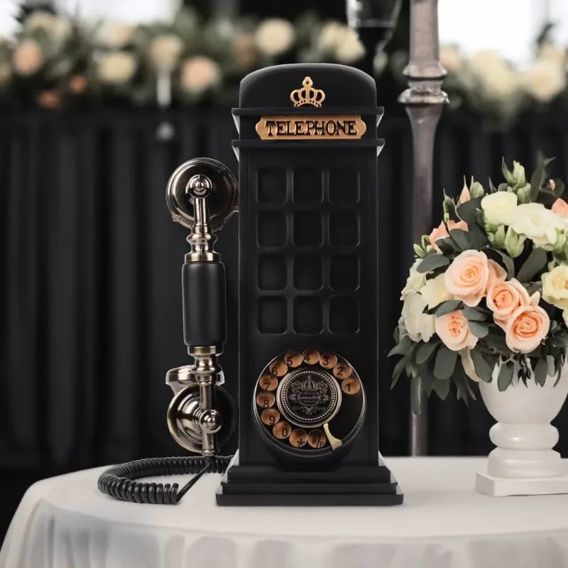 DurableVintage Fixed Landline Recording Phone Wedding Message Fixed-line Phone
DurableVintage Fixed Landline Recording Phone Wedding Message Fixed-line Phone