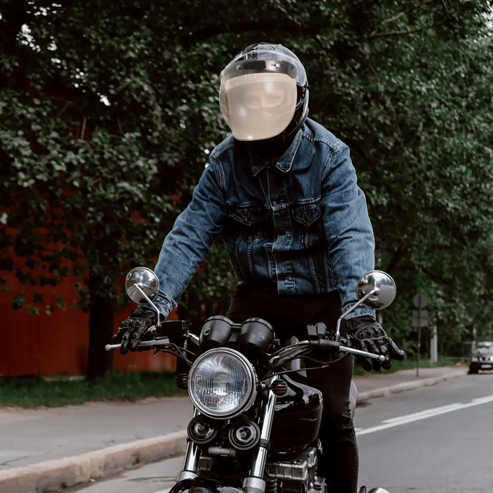 Replaceable Motorcycle Lens Anti-Uv Anti-Fog Shatterproof Pc Visor Protective Shield Outdoor Riding Accessory
Replaceable Motorcycle Lens Anti-Uv Anti-Fog Shatterproof Pc Visor Protective Shield Outdoor Riding Accessory