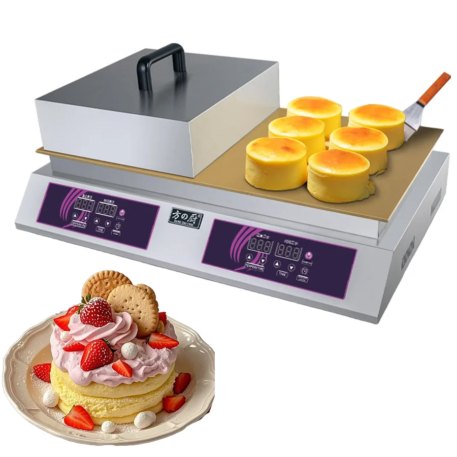 2025 New Stainless Steel Souffle Waffle Machine Electric Fluffy Baking Snacks & Japanese Pancakes Maker Baker Pan Machine
2025 New Stainless Steel Souffle Waffle Machine Electric Fluffy Baking Snacks & Japanese Pancakes Maker Baker Pan Machine