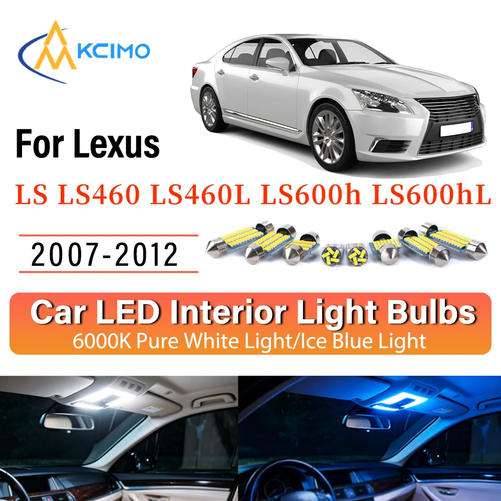 Interior Lighting Kit For Lexus LS LS600h LS460L LS460 LS600hL 2007-2012 LED Bulbs for Dome Map Door Trunk License Plate Light
Interior Lighting Kit For Lexus LS LS600h LS460L LS460 LS600hL 2007-2012 LED Bulbs for Dome Map Door Trunk License Plate Light