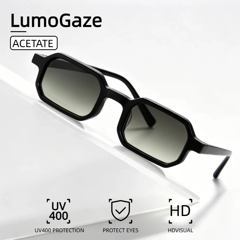 LumoGaze Retro Fashion Classic Small Square Men's Sunglasses Retro Women's Acetate Sunglasses UV400 Outdoor Casual
LumoGaze Retro Fashion Classic Small Square Men's Sunglasses Retro Women's Acetate Sunglasses UV400 Outdoor Casual