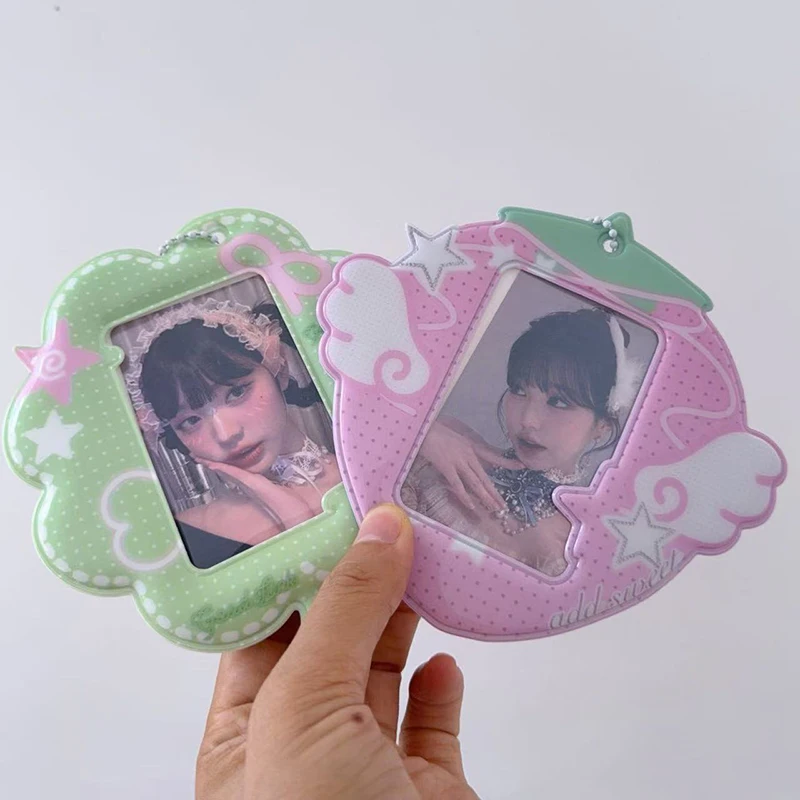 INS Fashion Lucky 4-Leaf Grass Card Holder Cute Girl Idol 3-Inch Photo Storage Card Holder Bag Decoration Keychain Gifts
INS Fashion Lucky 4-Leaf Grass Card Holder Cute Girl Idol 3-Inch Photo Storage Card Holder Bag Decoration Keychain Gifts