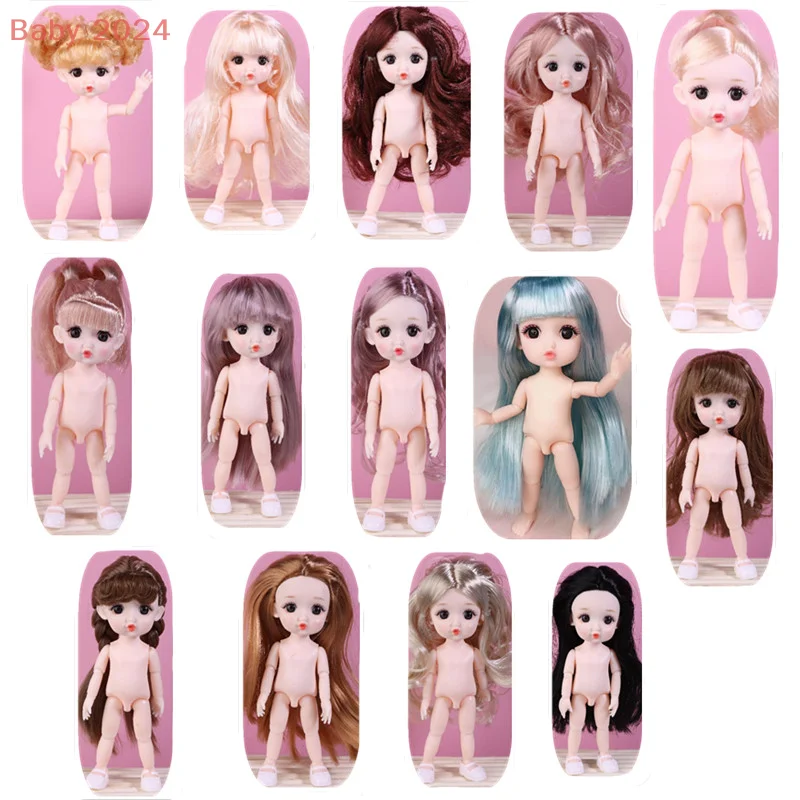 Kids Gift: Articulated 1/8 Size Doll with 3D Eyes, Black and Gold Brown Hair; Scaled at 17cm, Perfect for Playtime
Kids Gift: Articulated 1/8 Size Doll with 3D Eyes, Black and Gold Brown Hair; Scaled at 17cm, Perfect for Playtime