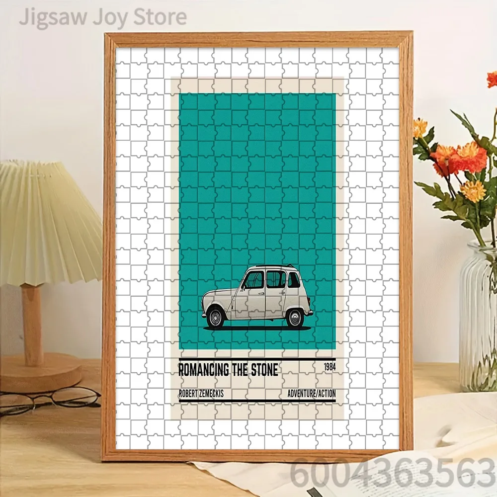 Romancing The Stone 1984 Retro White Compact Car Paper Jigsaw Puzzle, Adventure Action Movie Classic Vehicle Art Paper Puzzle fo
Romancing The Stone 1984 Retro White Compact Car Paper Jigsaw Puzzle, Adventure Action Movie Classic Vehicle Art Paper Puzzle fo