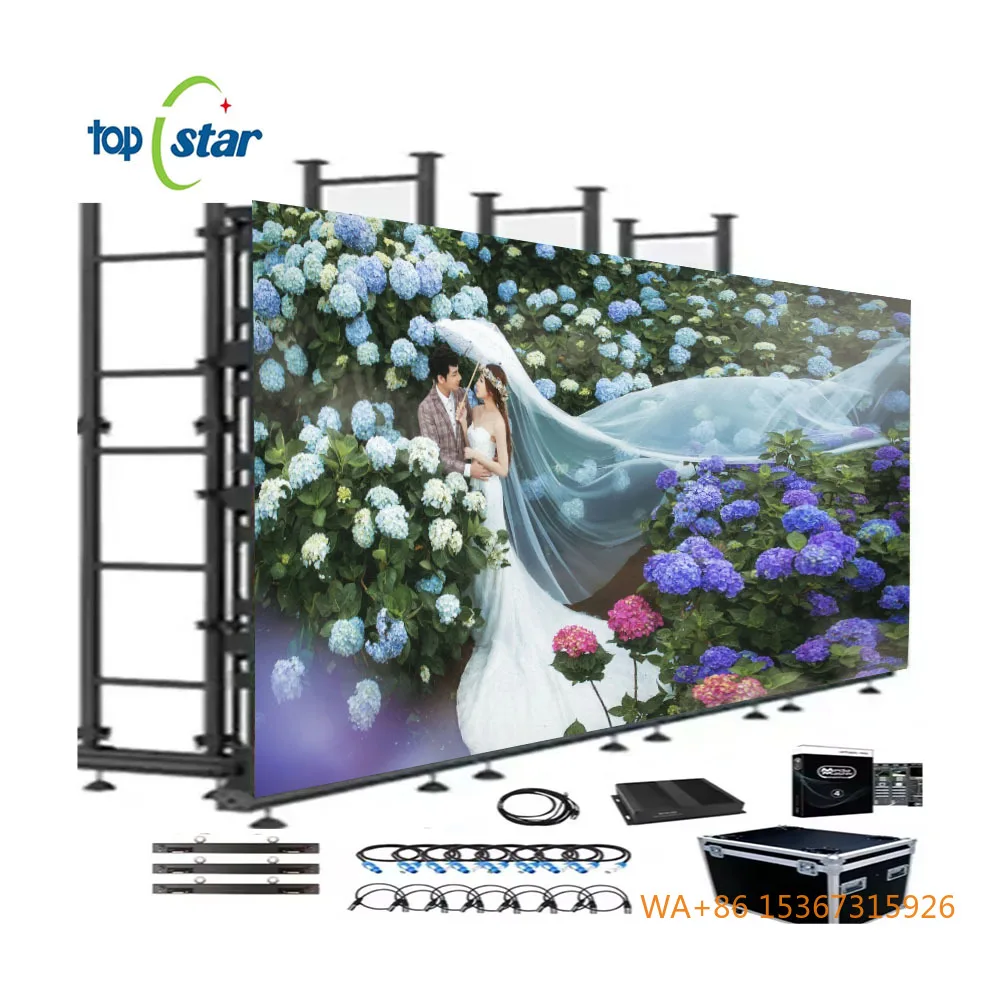 P4.81 Outdoor Rental LED Screen with Flight Case Billboard Advertising Display
P4.81 Outdoor Rental LED Screen with Flight Case Billboard Advertising Display