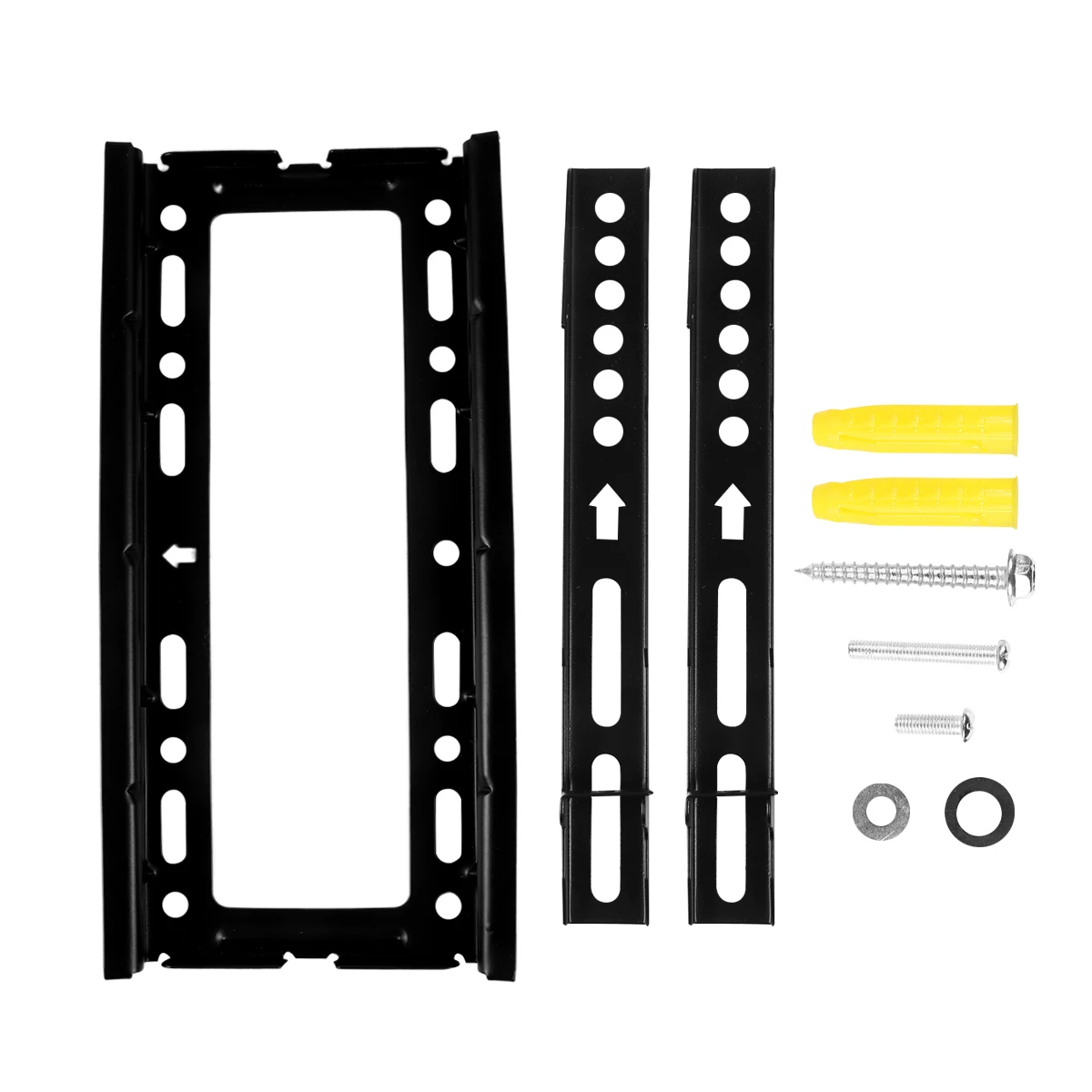 Universal Wall Mount Bracket Steel 17-43 Inch Adjustable 30Mm Low Profile Black 1.2Mm Thickness Safe Double Hook Screw Fix
Universal Wall Mount Bracket Steel 17-43 Inch Adjustable 30Mm Low Profile Black 1.2Mm Thickness Safe Double Hook Screw Fix