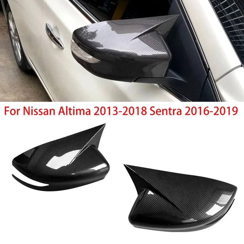 For NISSAN Altima 2013-2018 Sentra/Sylphy 2016-2019 Mirror Cover Rearview Side Mirror Cover Wing Cap Exterior Rear View Trim
For NISSAN Altima 2013-2018 Sentra/Sylphy 2016-2019 Mirror Cover Rearview Side Mirror Cover Wing Cap Exterior Rear View Trim