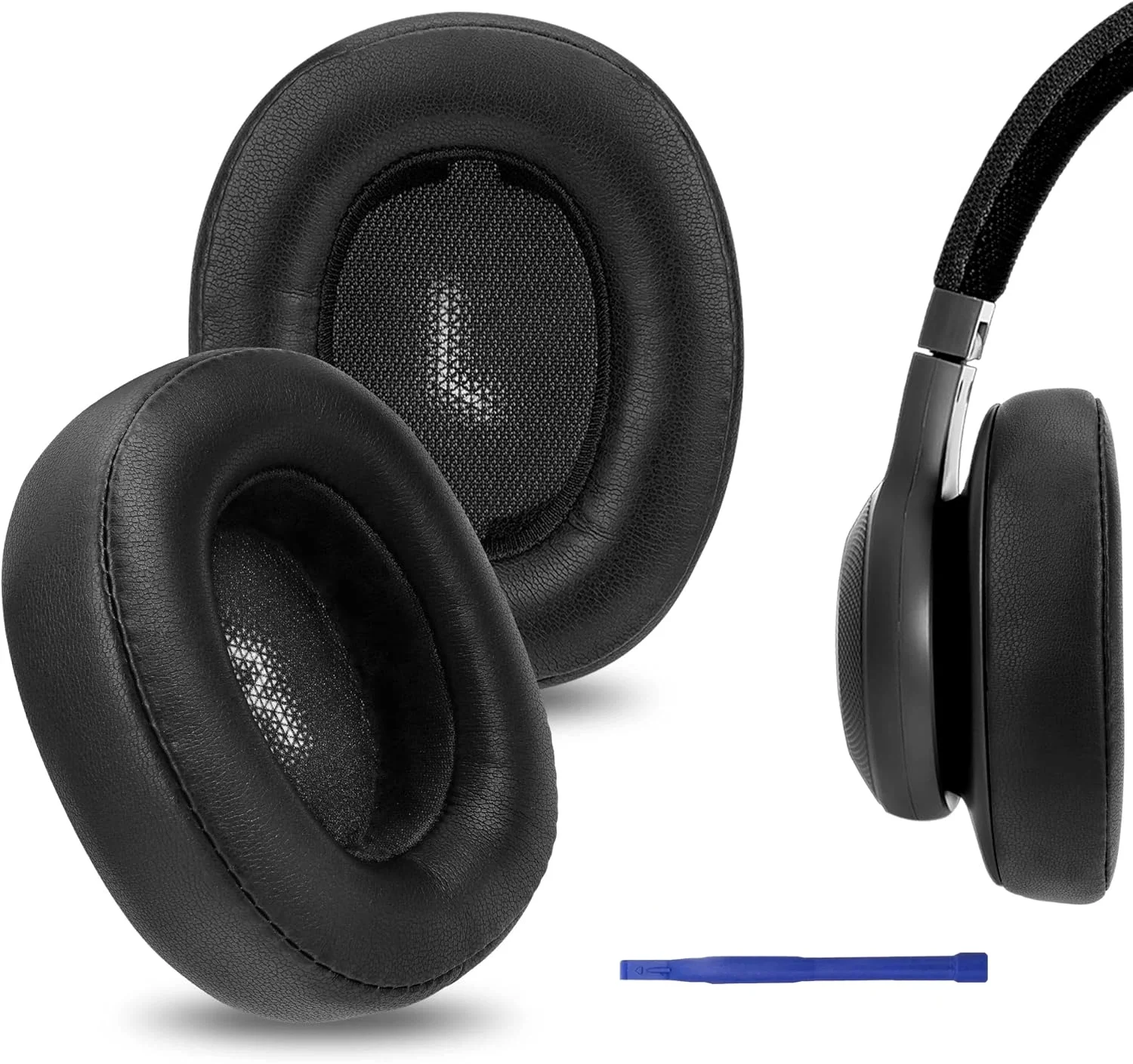 Replacement Earpads for JBL E55BT(E55 BT) Over-Ear Wireless Headphones, Ear Pads Cushions with Softer Protein Leather
Replacement Earpads for JBL E55BT(E55 BT) Over-Ear Wireless Headphones, Ear Pads Cushions with Softer Protein Leather