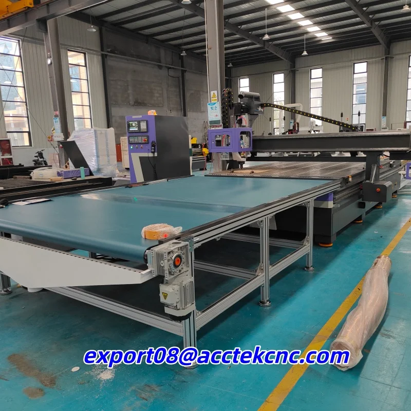 Good Price 1330 Heavy Duty Auto Feeder CNC Router Auto Loading Unloading for MDF Acrylic Cutting 1300*3000mm Wood Carving
Good Price 1330 Heavy Duty Auto Feeder CNC Router Auto Loading Unloading for MDF Acrylic Cutting 1300*3000mm Wood Carving