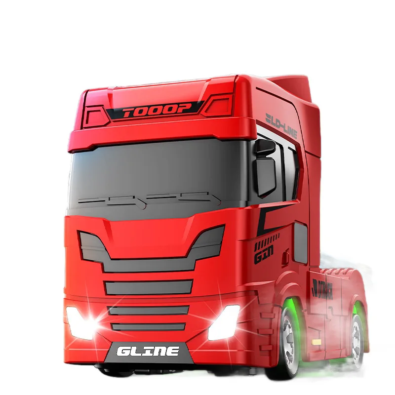 RC Drift Truck 4WD 15KM/H Remote Control Semi-trailer truck Racing Car with LED Light Realistic Model of Multiplayer Competition
RC Drift Truck 4WD 15KM/H Remote Control Semi-trailer truck Racing Car with LED Light Realistic Model of Multiplayer Competition