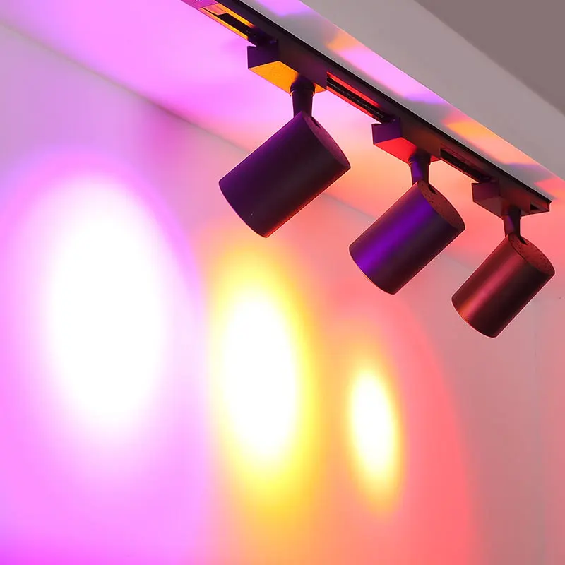 RGB LED Track Light KTV Stage Bar Colorful COB Atmosphere Rail Spotlight Store Shop Ceiling Track Spot Lighting 12/15/20/30W
RGB LED Track Light KTV Stage Bar Colorful COB Atmosphere Rail Spotlight Store Shop Ceiling Track Spot Lighting 12/15/20/30W