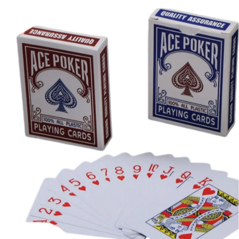 Latest Red Blue Standard Playing Cards Sealed Regular Poker Deck Smooth Entertainment Cards For Party Game Family Gathering Card
Latest Red Blue Standard Playing Cards Sealed Regular Poker Deck Smooth Entertainment Cards For Party Game Family Gathering Card