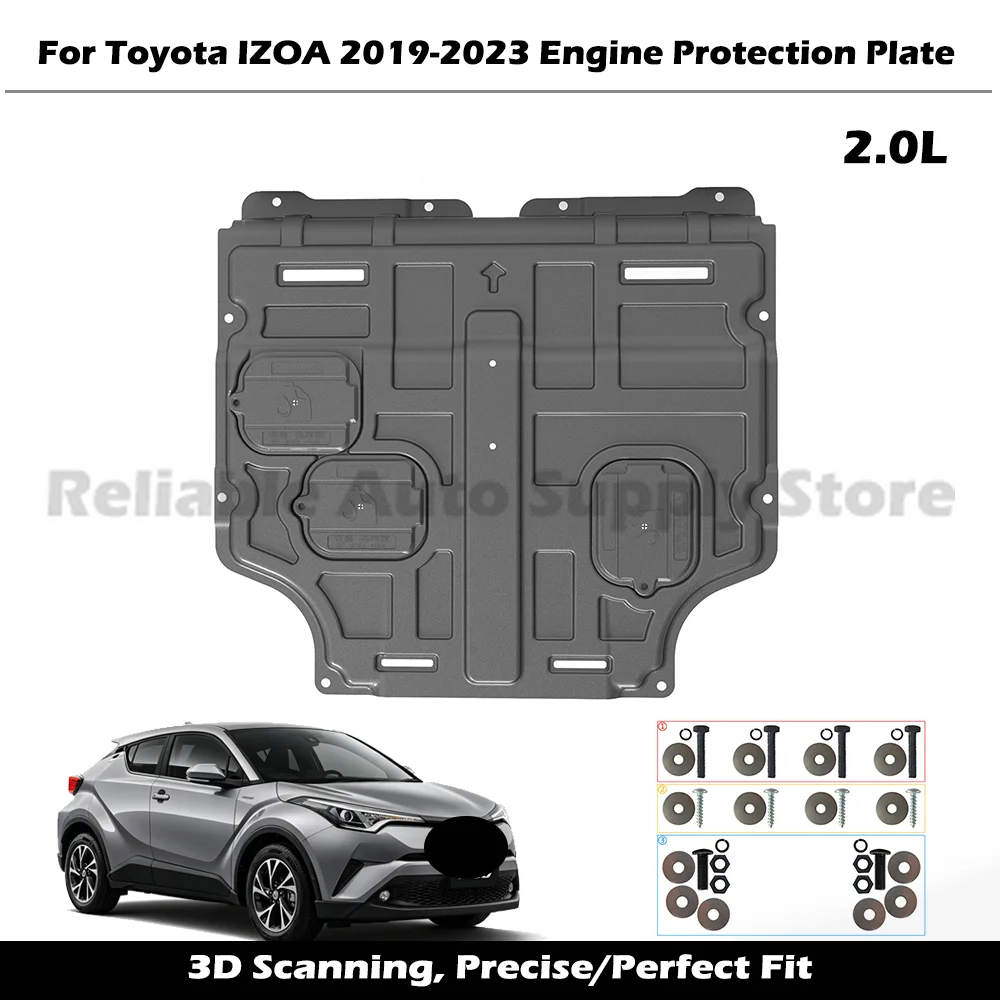 Durable Engine Guard Underbody Engine Protection Splash Proof Mud Flap Car Bottom Shield For Toyota IZOA 2019-2023 2.0L
Durable Engine Guard Underbody Engine Protection Splash Proof Mud Flap Car Bottom Shield For Toyota IZOA 2019-2023 2.0L