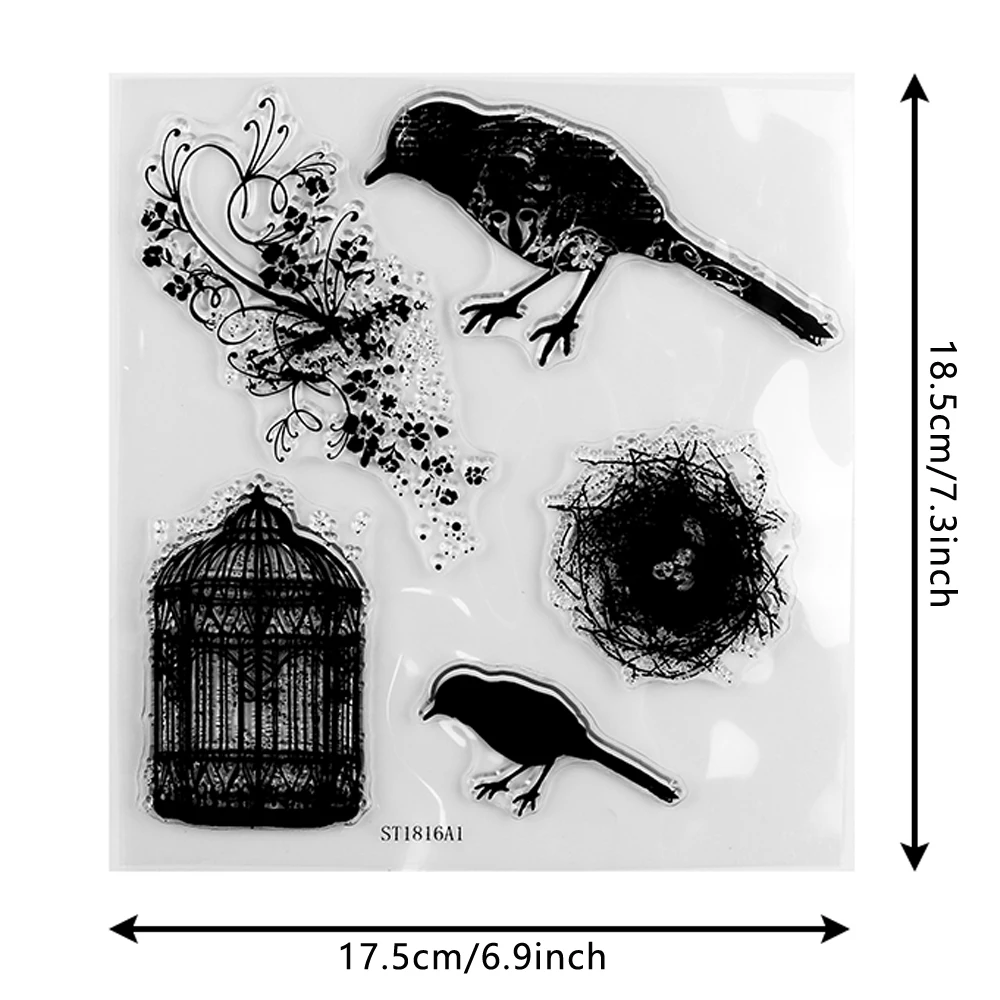Artful Flight Clear Stamps For DIY Craft Making Card Photo Album Scrapbooking Decoration Transparent Stamps
Artful Flight Clear Stamps For DIY Craft Making Card Photo Album Scrapbooking Decoration Transparent Stamps