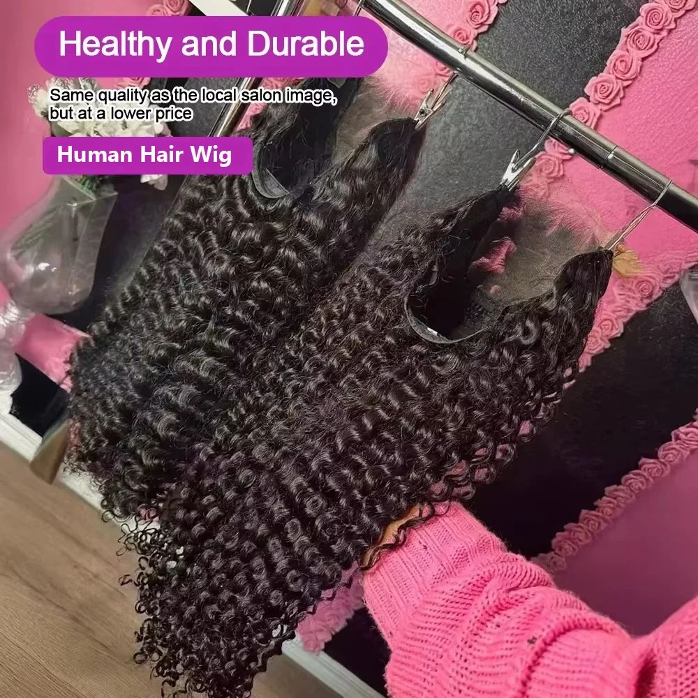 250% High Density 30 40 Inch 13x6 HD Deep Wave Lace Frontal Wig Brazilian 13x4 Loose Curly Lace Front Human Hair Wigs For Women
250% High Density 30 40 Inch 13x6 HD Deep Wave Lace Frontal Wig Brazilian 13x4 Loose Curly Lace Front Human Hair Wigs For Women