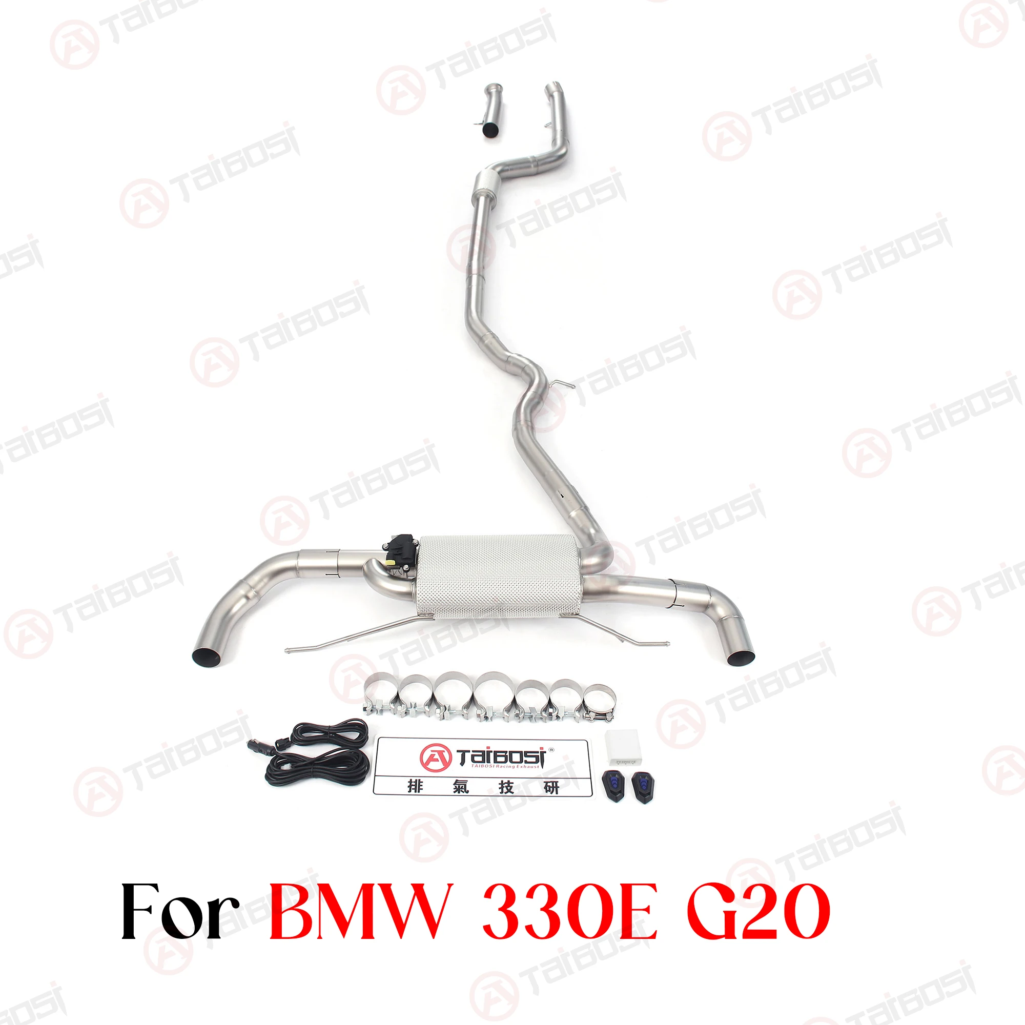 For BMW 330E 320E G20 G21 2.0T Car Catback Exhaust Escape System Taibosi High Performance Electric Valve Muffler Remote Control
For BMW 330E 320E G20 G21 2.0T Car Catback Exhaust Escape System Taibosi High Performance Electric Valve Muffler Remote Control