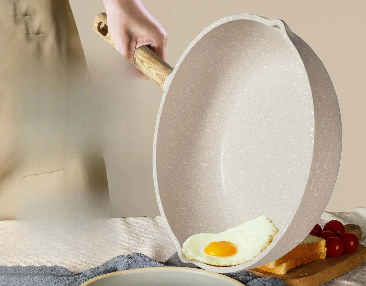 CL pan non-stick pan household Maifanshi steak frying pan non-stick wok special for induction cooker
CL pan non-stick pan household Maifanshi steak frying pan non-stick wok special for induction cooker