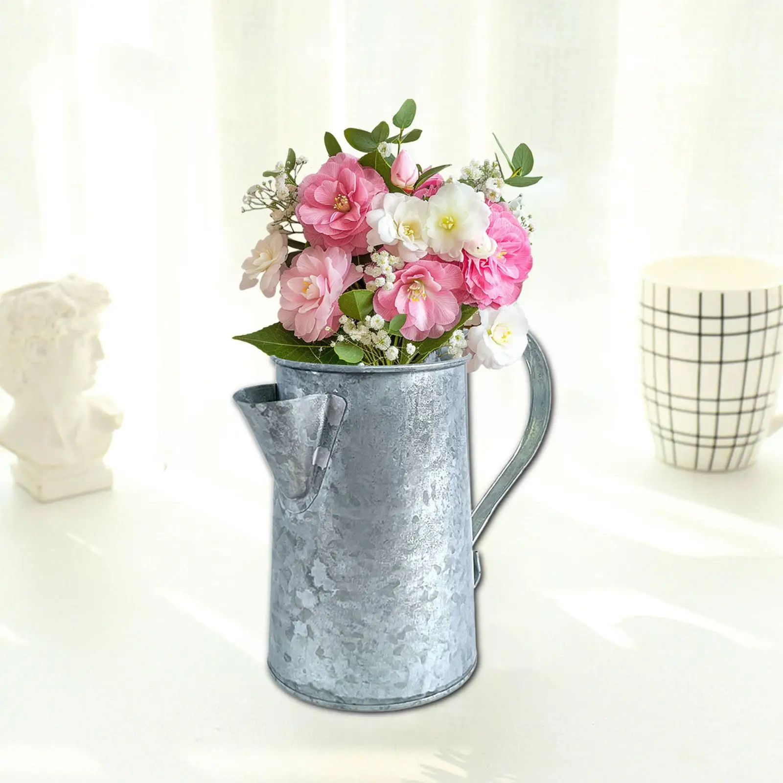 Цветочный горшок, декоративная универсальная ваза в деревенском стиле для газона, двора, в помещении и на открытом воздухе
Цветочный горшок, декоративная универсальная ваза в деревенском стиле для газона, двора, в помещении и на открытом воздухе