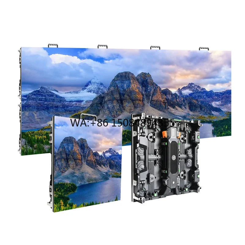 High Performance Full Color LED Video Wall Screen P1.9 P2.6 P2.9 P3.9 P4.8 Indoor and Outdoor LED Display Pantalla Led Exterior
High Performance Full Color LED Video Wall Screen P1.9 P2.6 P2.9 P3.9 P4.8 Indoor and Outdoor LED Display Pantalla Led Exterior