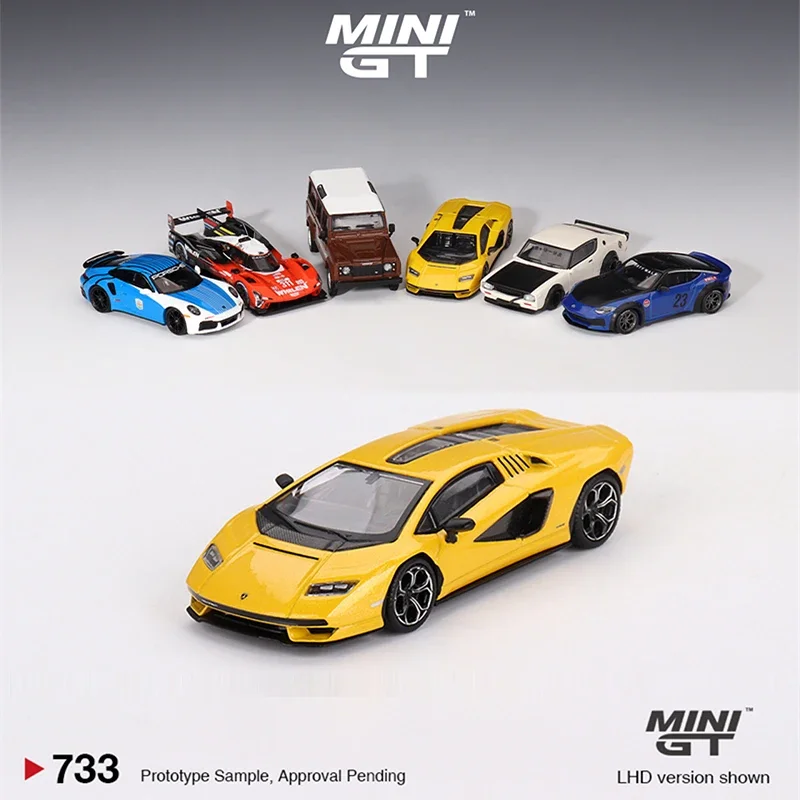 MINIGT 1:64 Lambor Countach LPI 800-4 Литая под давлением модель спортивного автомобиля из сплава # 733 MJ
MINIGT 1:64 Lambor Countach LPI 800-4 Литая под давлением модель спортивного автомобиля из сплава # 733 MJ