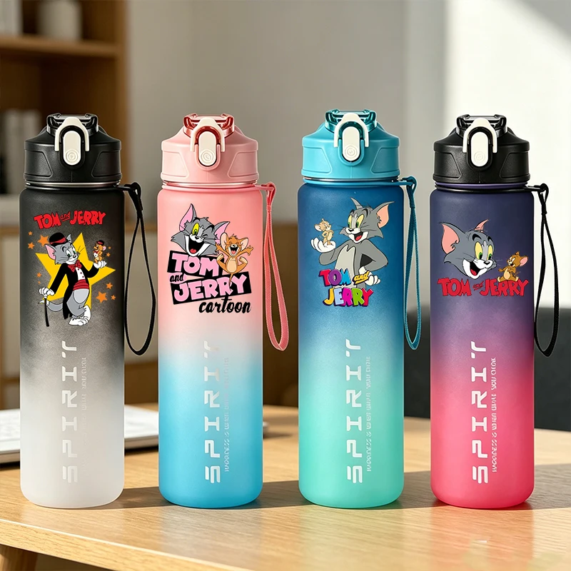 Tom and Jerry 800ML Water Cup Travel Portable Leakproof Water Bottle Man Woman Cartoon Gradient Drinking Cups Drinking Bottles
Tom and Jerry 800ML Water Cup Travel Portable Leakproof Water Bottle Man Woman Cartoon Gradient Drinking Cups Drinking Bottles