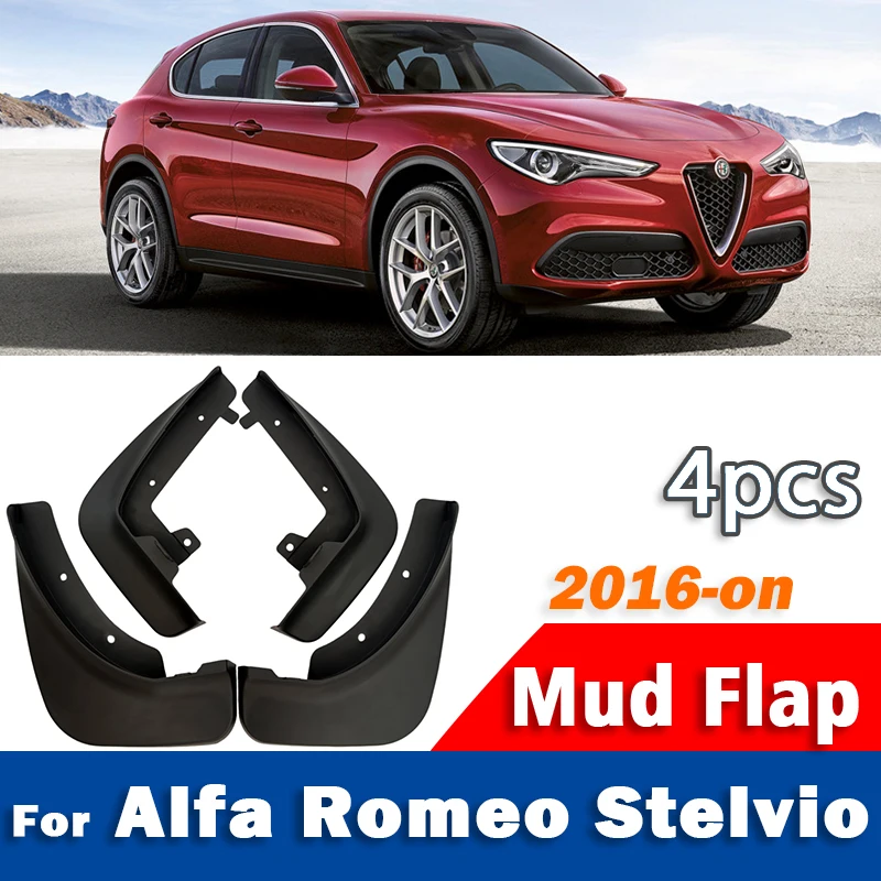 FOR Alfa Romeo Stelvio Mudguard Mudflaps Fender Mud Flap Guards Splash Mudguards Car Accessories 2016 2017 2018 2019 2020 2021+
FOR Alfa Romeo Stelvio Mudguard Mudflaps Fender Mud Flap Guards Splash Mudguards Car Accessories 2016 2017 2018 2019 2020 2021+