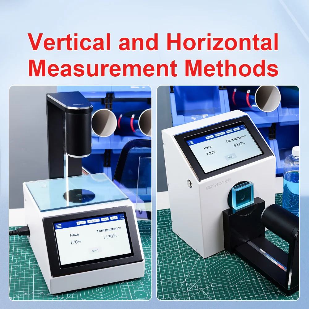 LS155B Haze Meter with 7 Inch Touchscreen Measure Haze Transmittance Clarity Complies with ASTM ISO for Translucent Materials
LS155B Haze Meter with 7 Inch Touchscreen Measure Haze Transmittance Clarity Complies with ASTM ISO for Translucent Materials