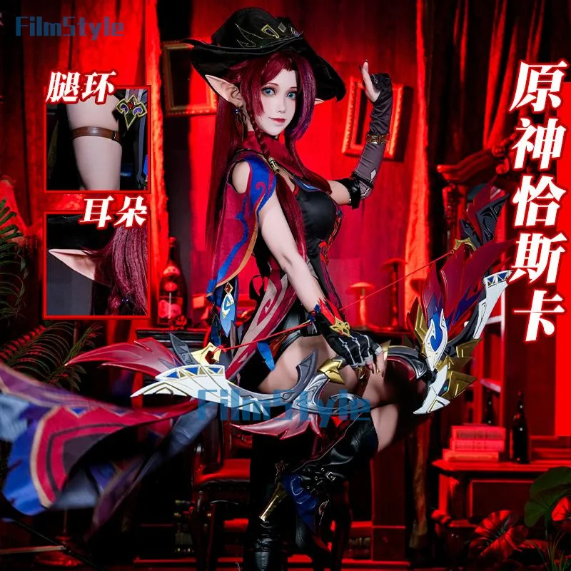 Genshin Impact Chasca Cosplay Costume Uniform Halloween Carnival Party Christmas Play Role Clothes Clothing for Women
Genshin Impact Chasca Cosplay Costume Uniform Halloween Carnival Party Christmas Play Role Clothes Clothing for Women