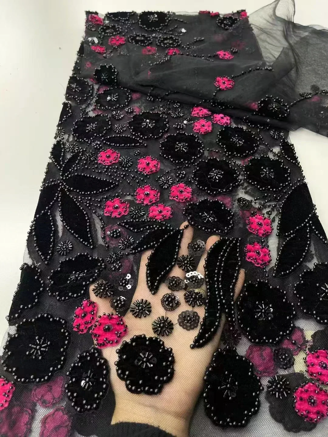 High-qualityFrench luxurious mesh lace fabric, African fashionable handcrafted sequin fabric,and high-end Nigerian sewing fabric
High-qualityFrench luxurious mesh lace fabric, African fashionable handcrafted sequin fabric,and high-end Nigerian sewing fabric