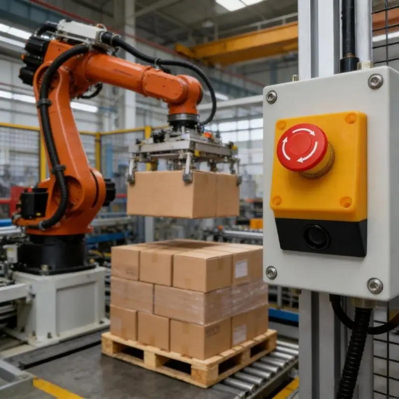 Yellow Plastic Metal Emergency Stop Button Box set for Motor Control Systems
Yellow Plastic Metal Emergency Stop Button Box set for Motor Control Systems