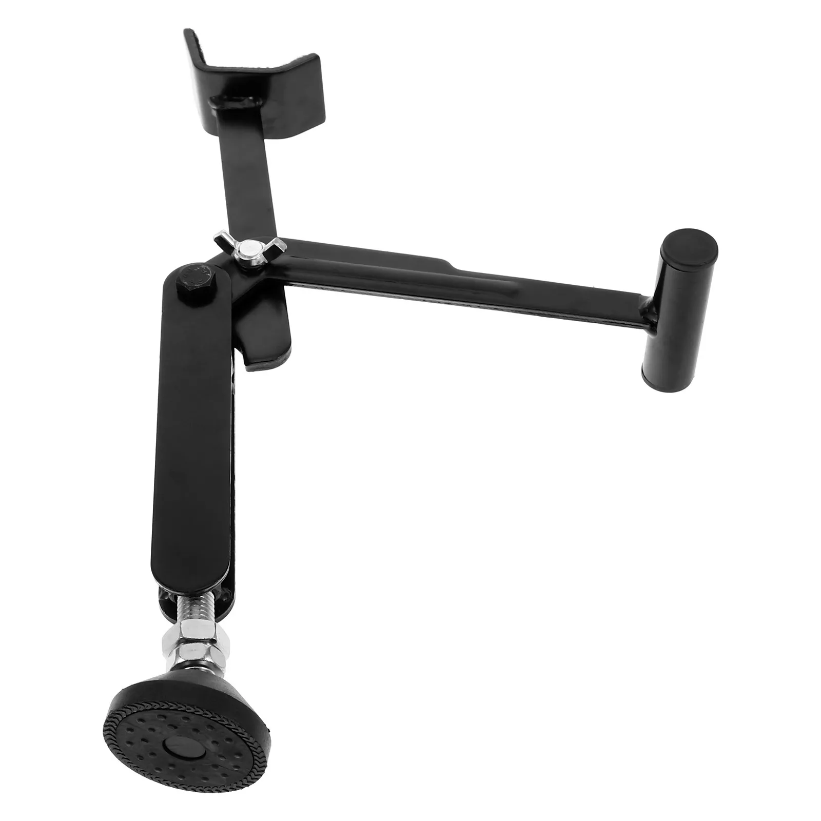 Motorcycle Wheel Lift Stand Black Portable Foldable Rear and Front Duty Support Easy Tire Changing Maintenance Kickstand Lift
Motorcycle Wheel Lift Stand Black Portable Foldable Rear and Front Duty Support Easy Tire Changing Maintenance Kickstand Lift