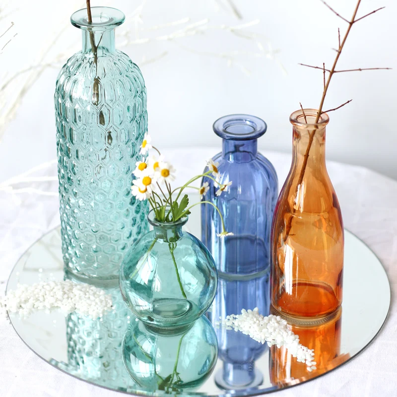 Nordic Glass Vase for Home Decoration, Small Mouth, Hydroponic, Nordic Tabletop, Colorful Bottle, Bathroom Accessories, Light
Nordic Glass Vase for Home Decoration, Small Mouth, Hydroponic, Nordic Tabletop, Colorful Bottle, Bathroom Accessories, Light
